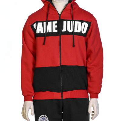 Bluza z kapturem szyta z logo